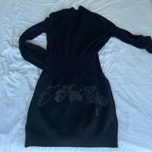 I AM GIA HILTON SWEATER DRESS